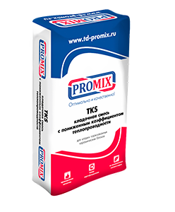 
                      Теплый кладочный раствор Promix ТКS 203, 17.5 кг