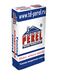 Теплый кладочный раствор Perel TKS  8020, 17.5 кг